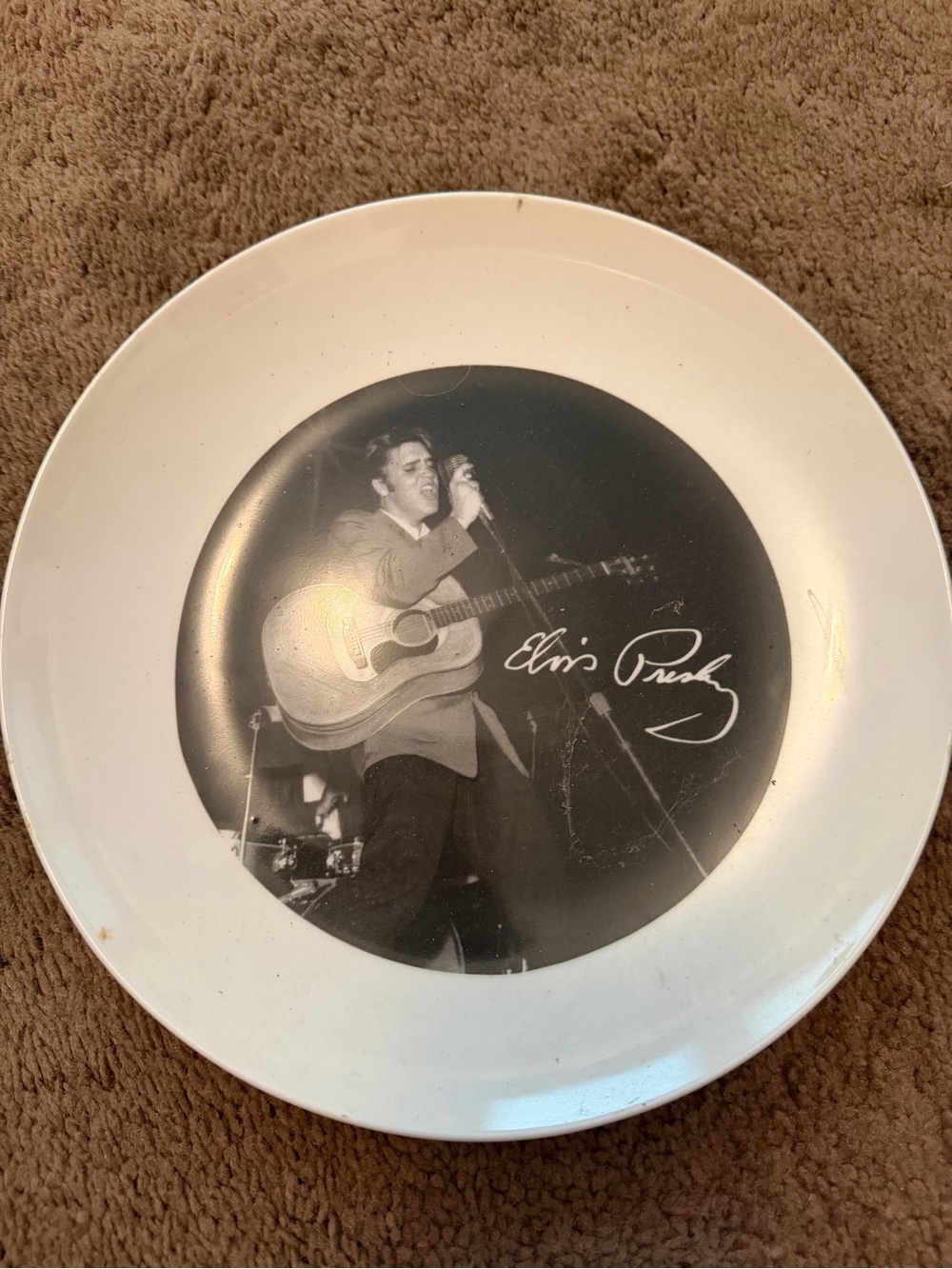 Decorative Elvis Presley Plate